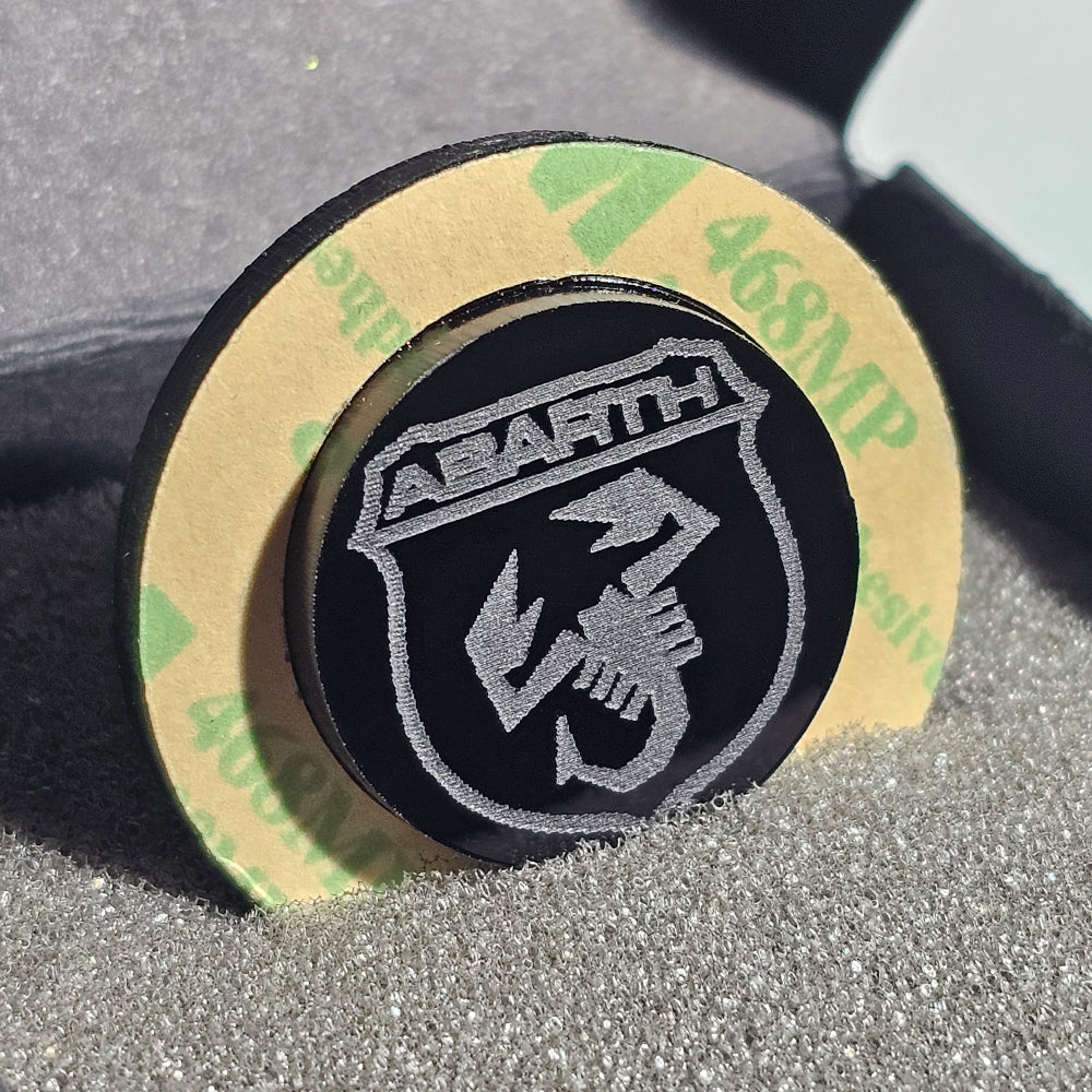 Tapón supresor limpiaparabrisas trasero ABARTH - ESCUDO