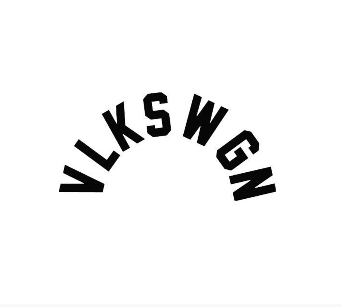 Pegatina VLKSWGN - Luna trasera