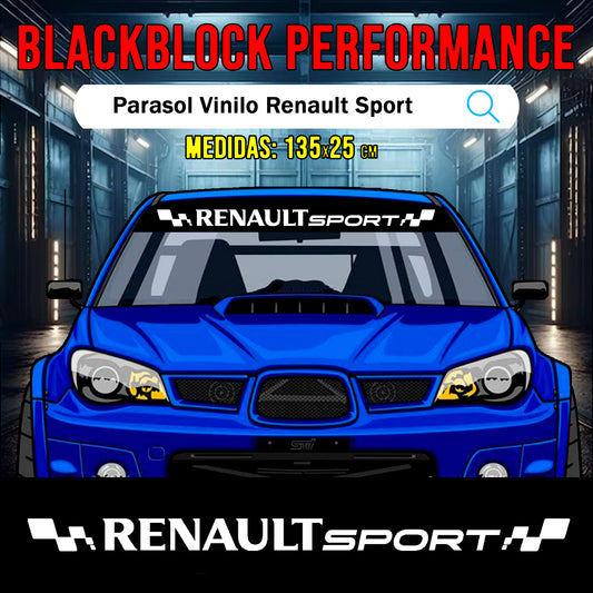 Parasol vinilo Renault Sport Trophy